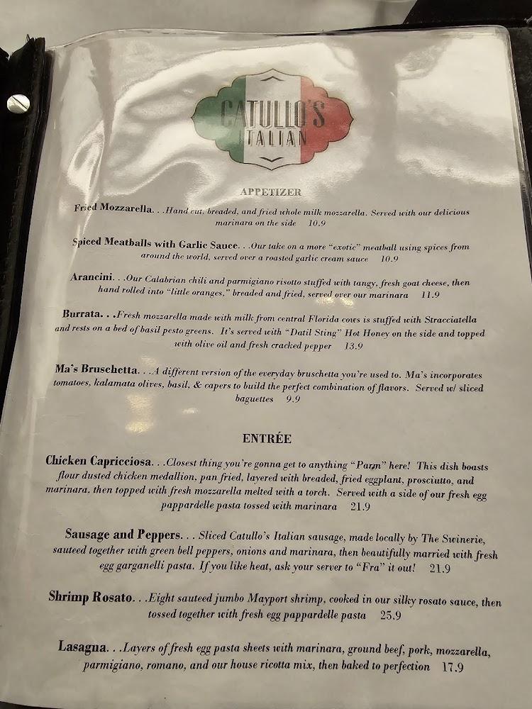 Catullo's Italian Spiced Meatballs With Garlic Sauce